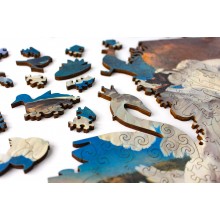 Swan Wooden Jigsaw Puzzle