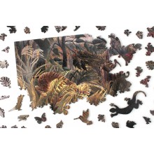 Tiger in Forest Wooden Jigsaw Puzzle