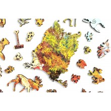 Autumn Forest Wooden Jigsaw Puzzle 