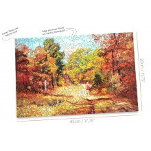 Autumn Forest Wooden Jigsaw Puzzle 