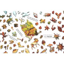 Autumn Forest Wooden Jigsaw Puzzle 