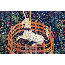 Unicorn Rests Wooden Jigsaw Puzzle