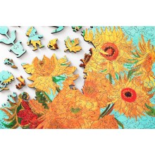 Sunflowers Wooden Jigsaw Puzzle