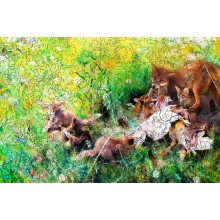 Fox in Forest Wooden Jigsaw Puzzle