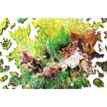 Fox in Forest Wooden Jigsaw Puzzle